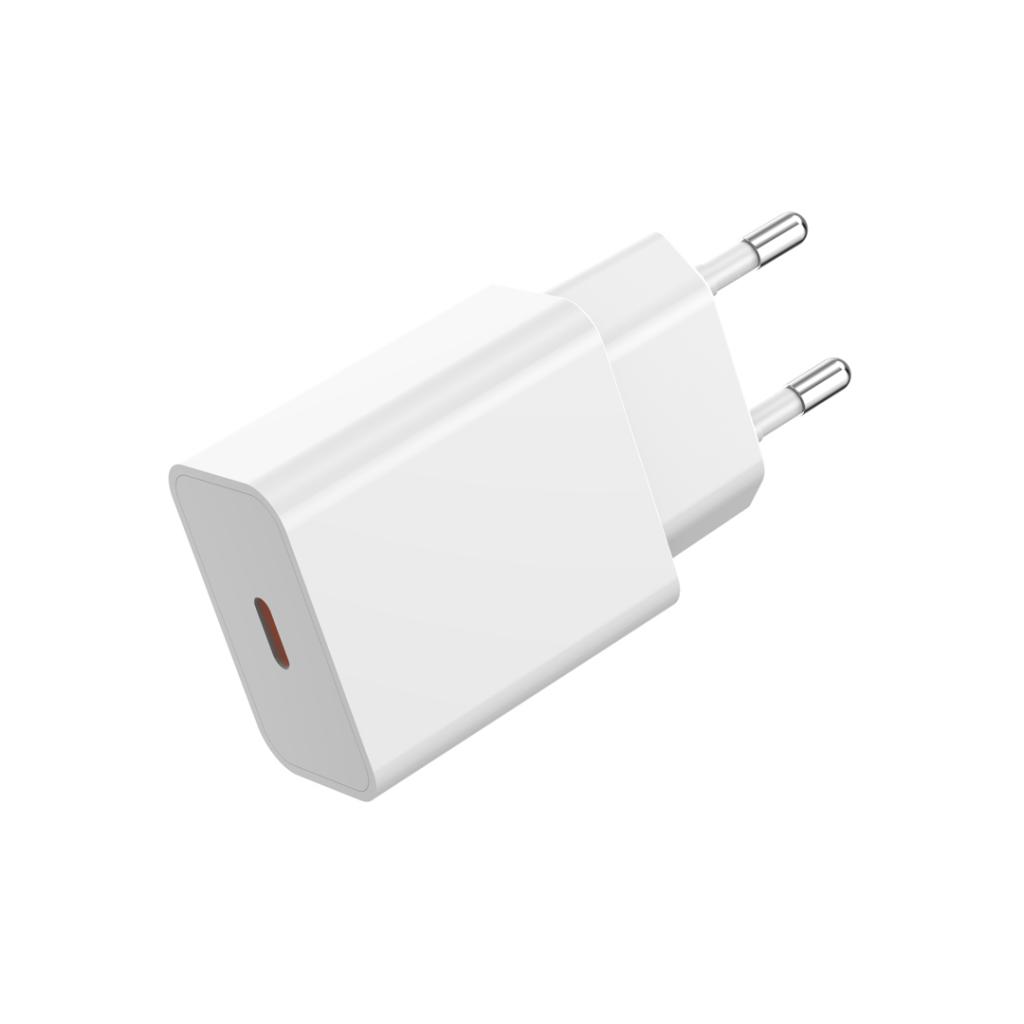 Incarcator Retea XO Design L126, 20W, 3A, 1 x USB-C, Alb