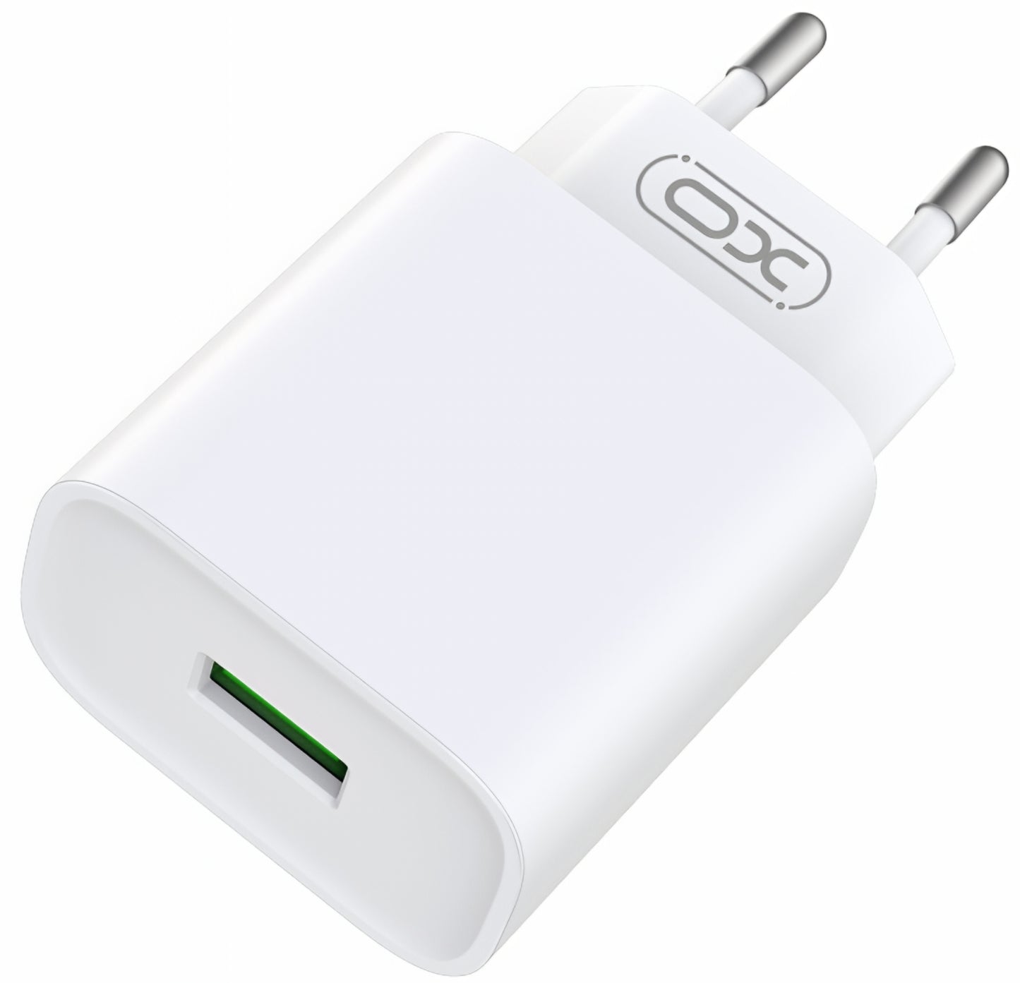 Incarcator Retea XO Design CE02D, 18W, 3A, 1 x USB-A, Alb