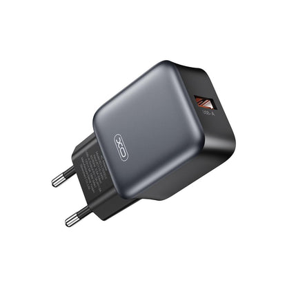 Incarcator Retea XO Design L152, 18W, 3A, 1 x USB-A, Negru