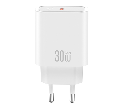 Incarcator Retea XO Design CE41, 30W, 3A, 1 x USB-C, Alb