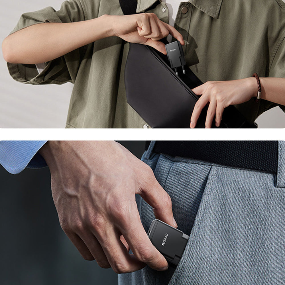 Incarcator Retea Yesido YC74, 30W, 3A, 1 x USB-C, Negru