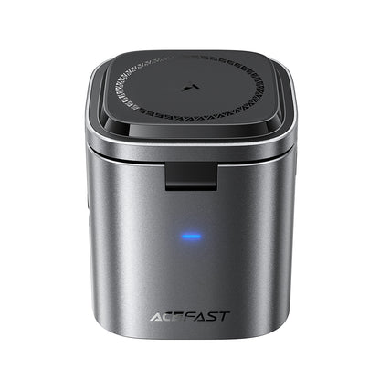 Incarcator Statie Cu Cablu USB-C Acefast Z9 QI 6in1, 80W, 1 x USB-C - 1 x USB-A, Negru