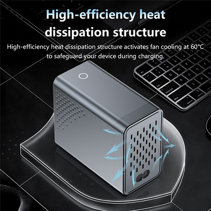 Incarcator Statie OEM WLX-G3, 140W, 5A, 2 x USB-A - 4 x USB-C, Gri