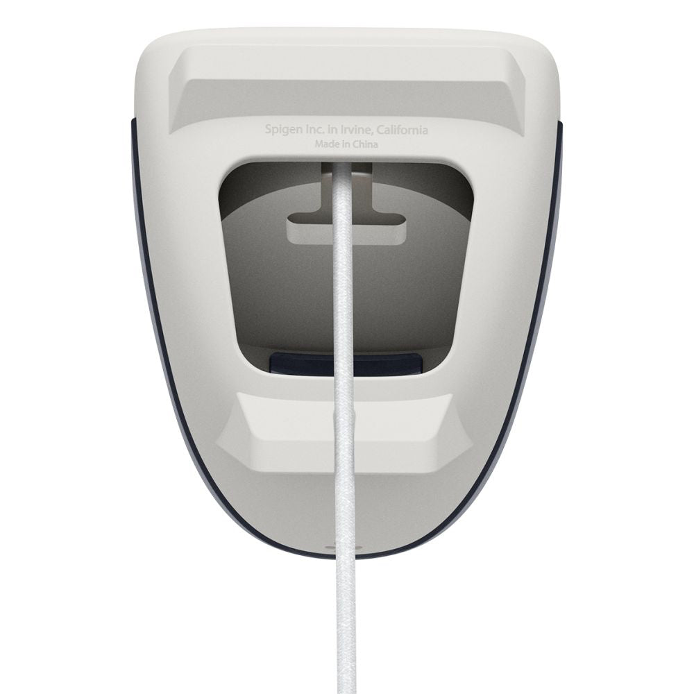 Suport Spigen C1 Classic pentru Incarcator Wireless Apple Watch Series, Gri AMP09340