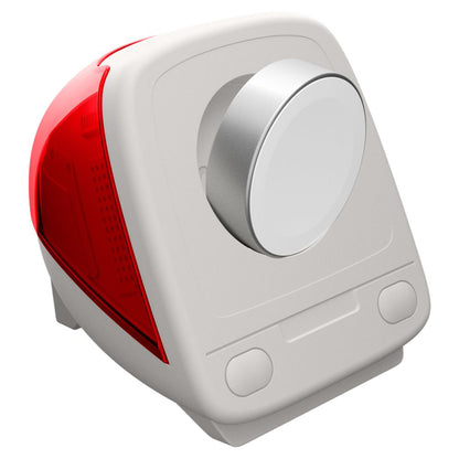 Suport Spigen C1 Classic pentru Incarcator Wireless Apple Watch Series, Rosu AMP09341