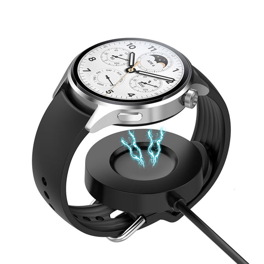 Incarcator Wireless Techsuit TXC6 pentru Xiaomi Watch S1 Pro, USB-A, Negru