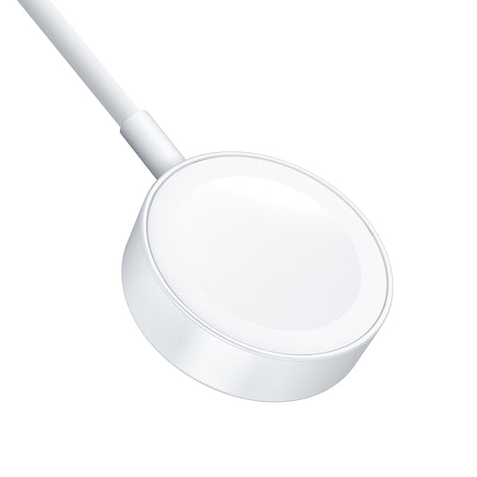 Incarcator Wireless XO Design CX012 pentru Apple Watch Series, USB-A, Alb