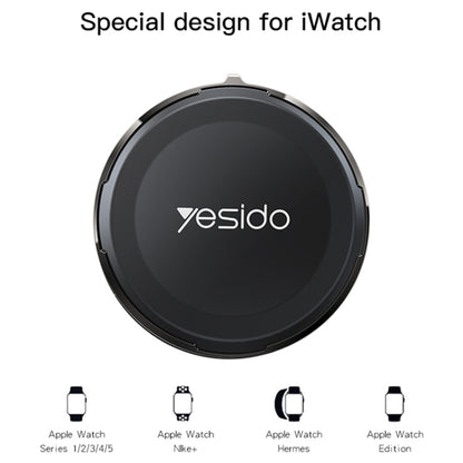 Incarcator Wireless Yesido DS18 pentru Apple Watch Series, Negru