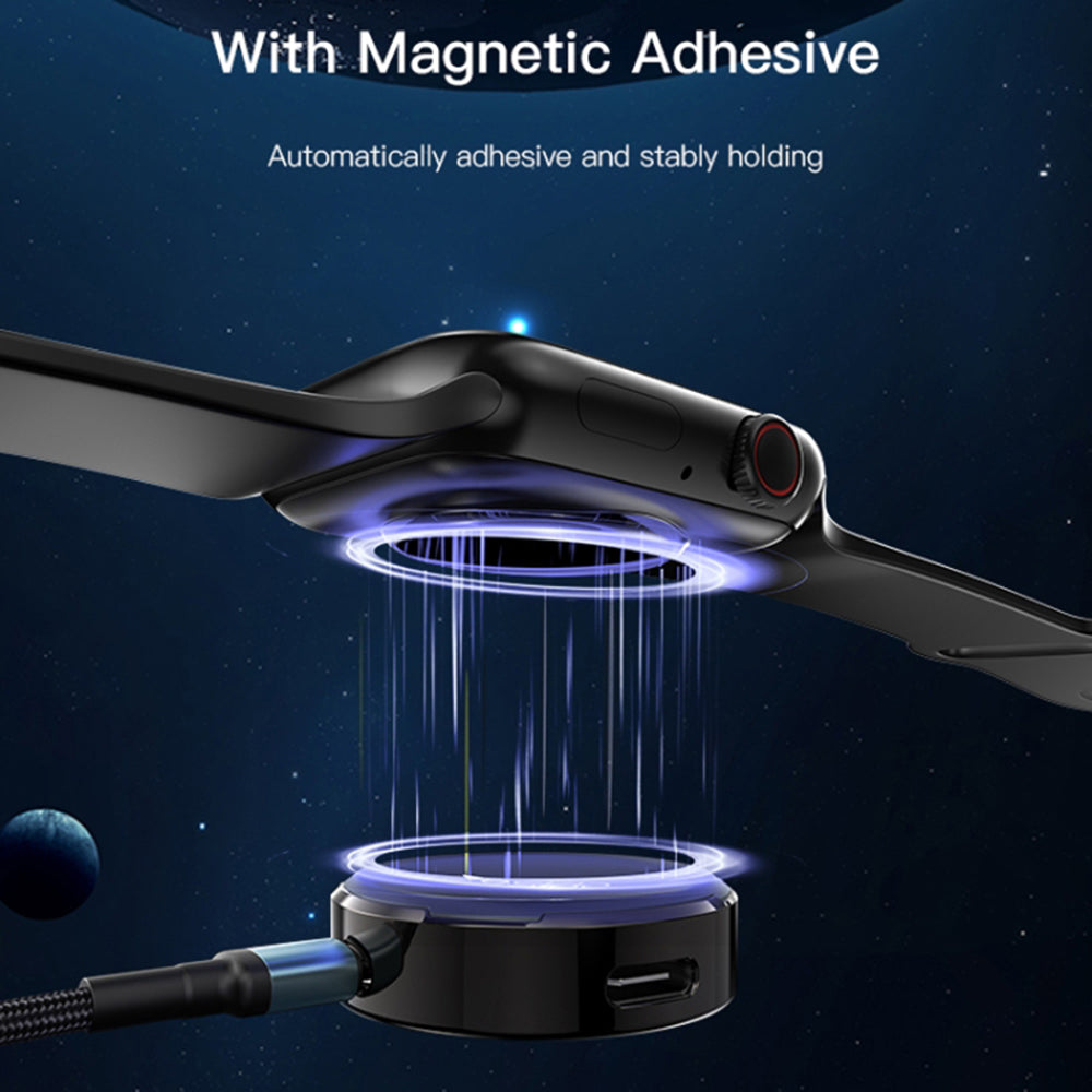 Incarcator Wireless Yesido DS18 pentru Apple Watch Series, Negru