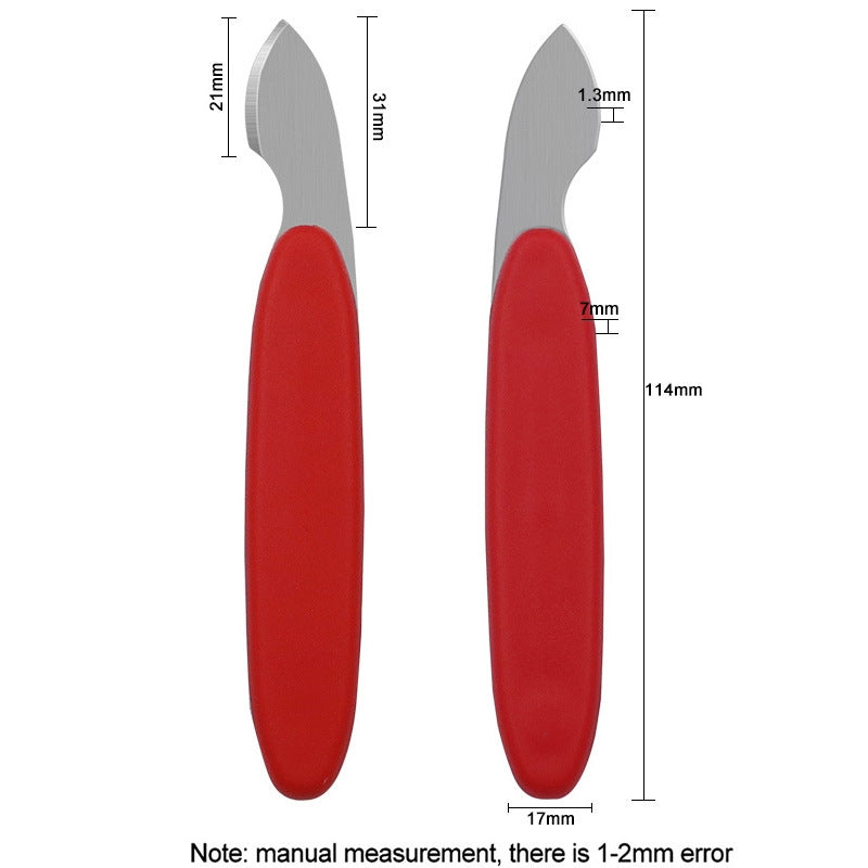 Instrument Metalic OEM pentru Capace Ceasuri, Rosu