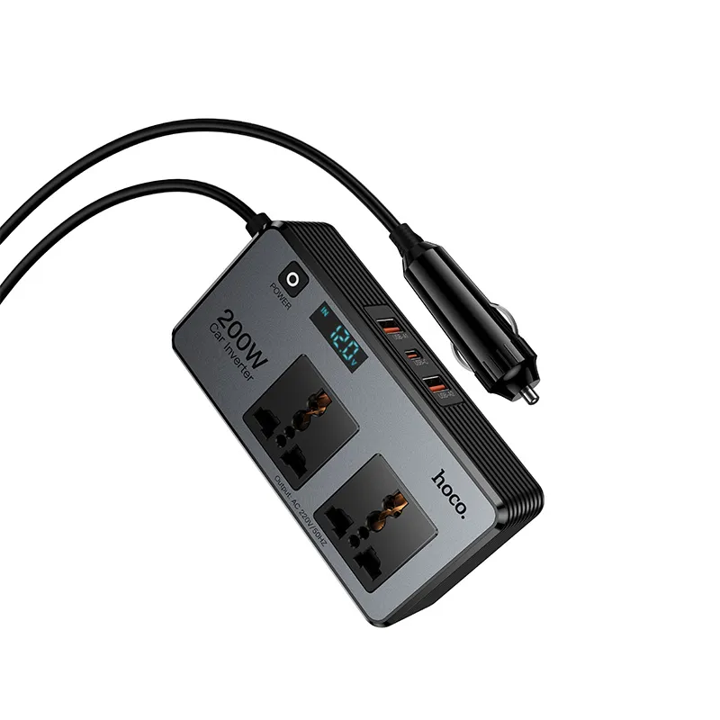 Invertor Electric Auto HOCO Z66, 200W