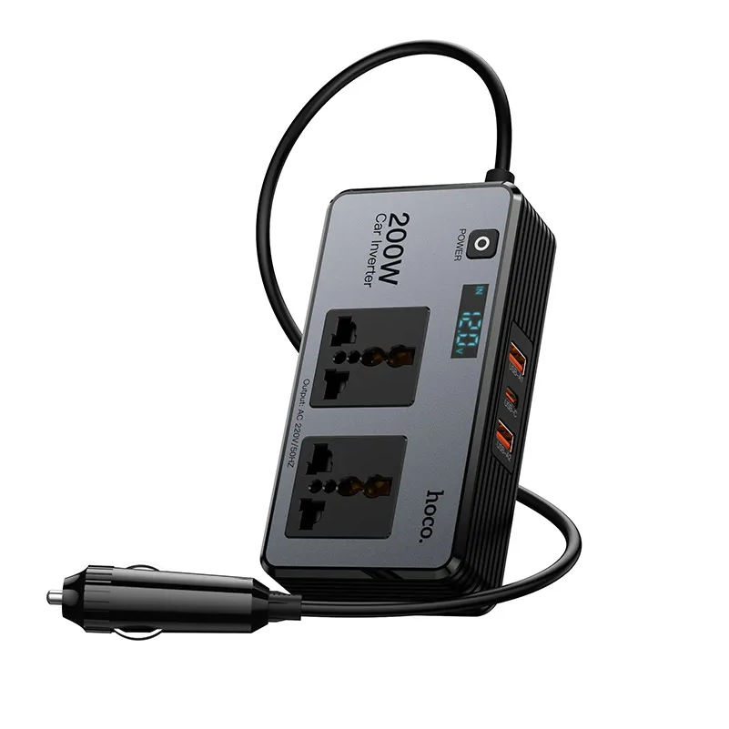 Invertor Electric Auto HOCO Z66, 200W