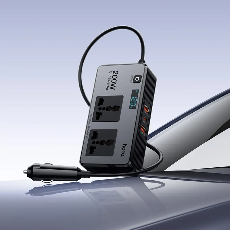 Invertor Electric Auto HOCO Z66, 200W