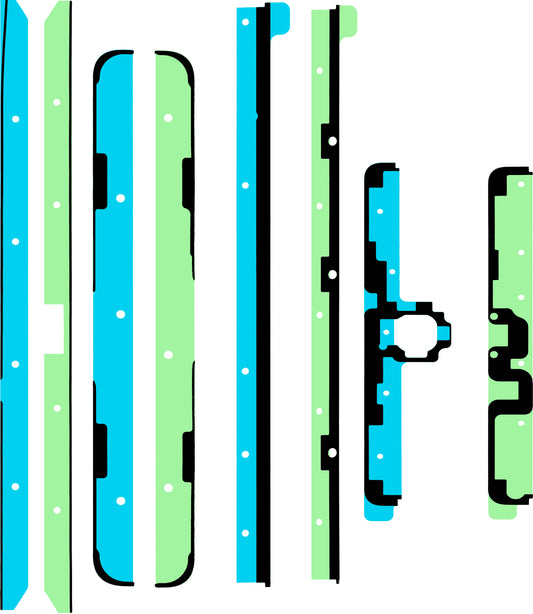 Kit Adeziv Samsung Galaxy Tab S4 10.5 T835 / Tab S4 10.5 T830, Service Pack GH82-17805A