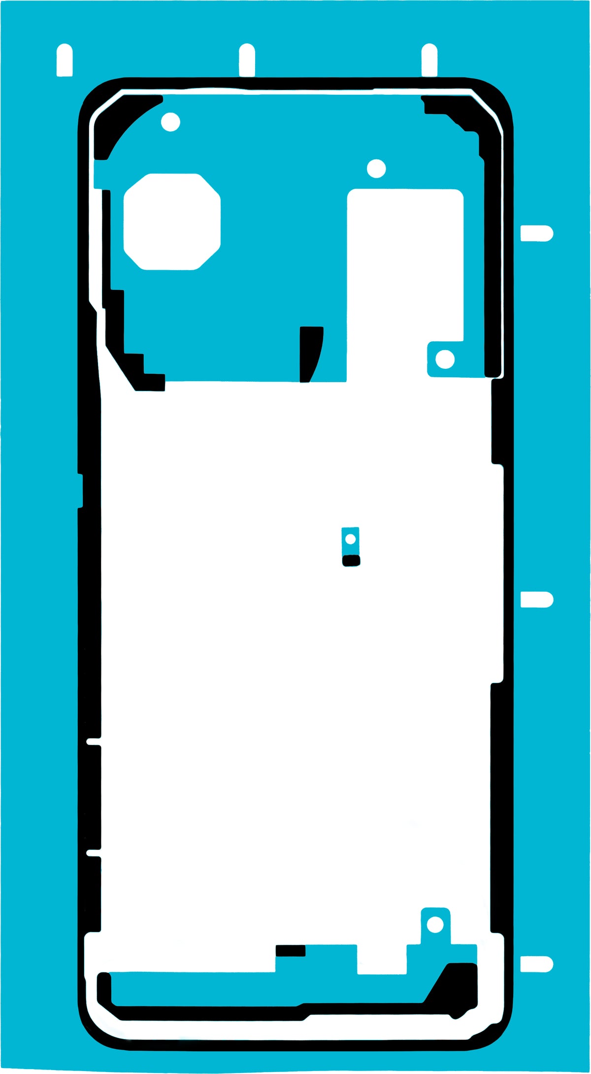 Kit Capac Baterie Huawei nova 14 Pro Crystal Blue Service Pack si Instrumente Service Dedicate