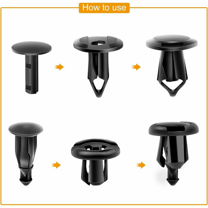 Kit Clipsuri / Cleme Auto OEM, 200in1