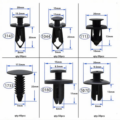 Kit Clipsuri / Cleme Auto OEM, 190in1