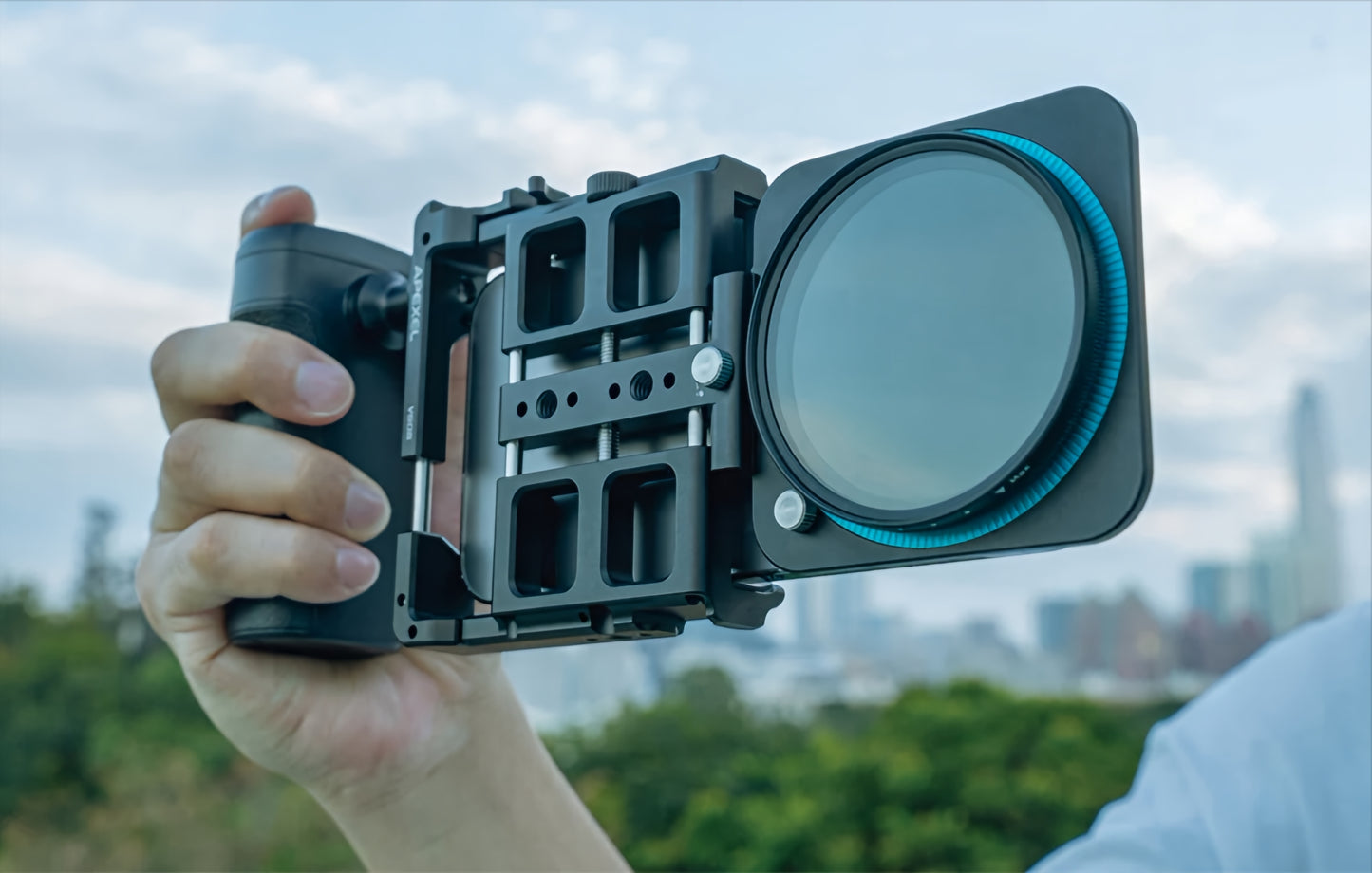 Kit de Vlogging Apexel pentru Telefon, Negru APL-VG05CH