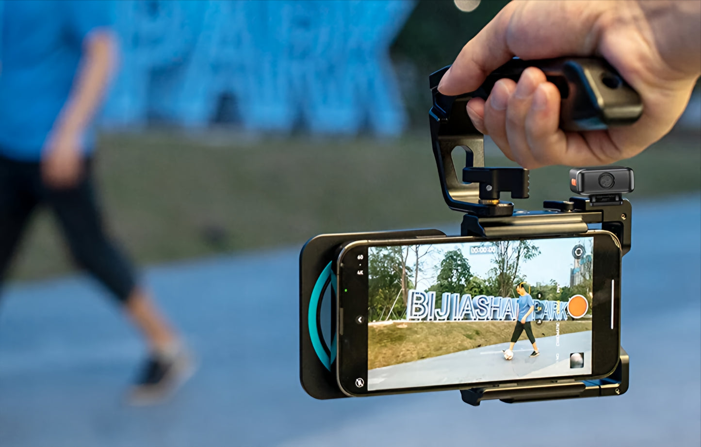 Kit de Vlogging Apexel pentru Telefon, Negru APL-VG05CH