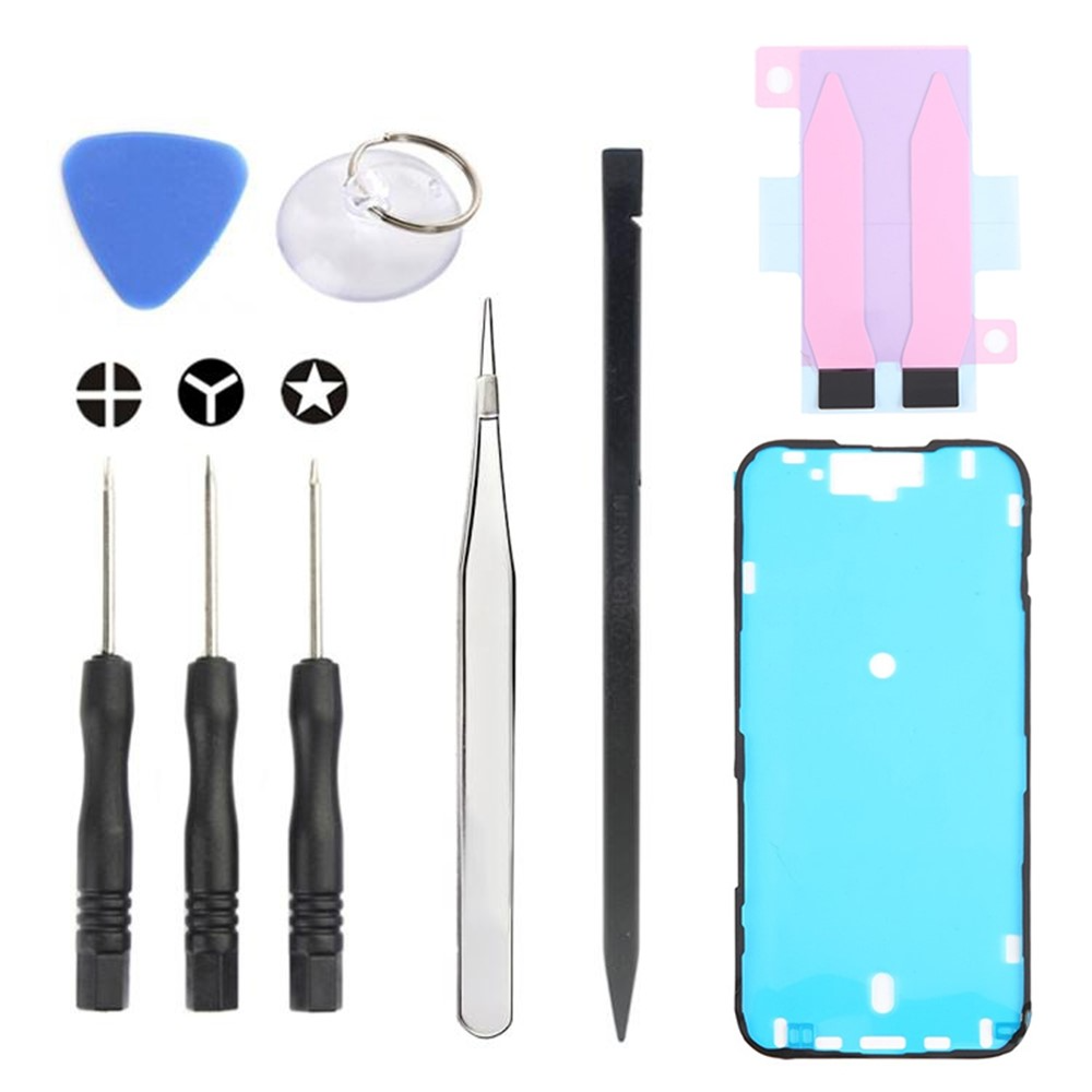 Kit Reparatii Jiafa JF-8162 pentru inlocuire Acumulator Apple iPhone 15, 9in1