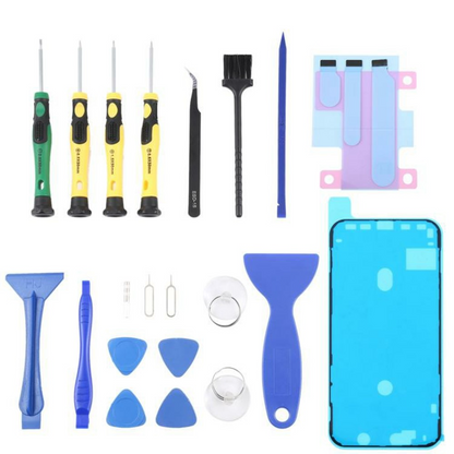 Kit Reparatii Jiafa JF-8182 pentru inlocuire Acumulator Apple iPhone 16 Pro, 21in1
