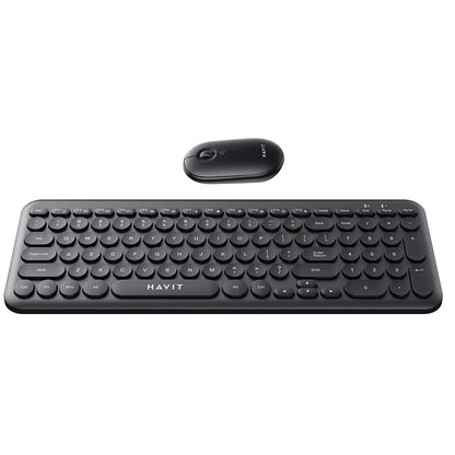 Kit Tastatura si Mouse Wireless HAVIT, Negru