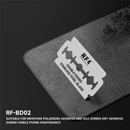 Lama Rezerva RF4 RF-BD02 pentru instrument de indepartat adeziv UV / OCA, Set 100 bucati