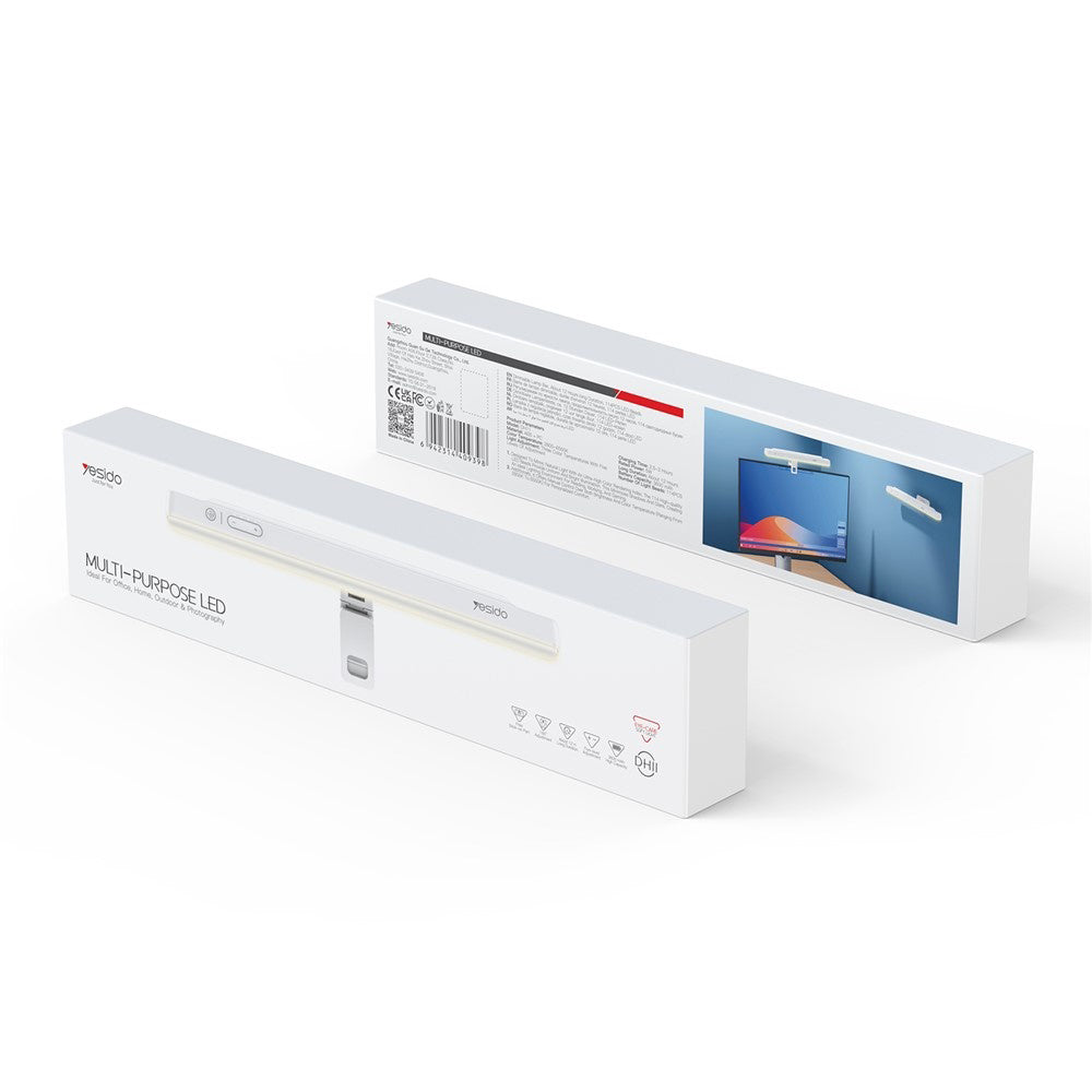 Lampa Led Monitor Yesido DH11, Alba