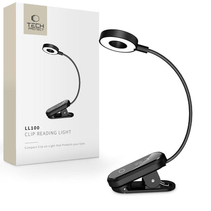 Lampa Led Portabila Tech-Protect LL100, Neagra