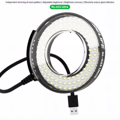 Lampa Relife RL-033 Ultra pentru Microscop, Neagra