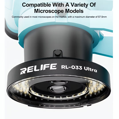 Lampa Relife RL-033 Ultra pentru Microscop, Neagra
