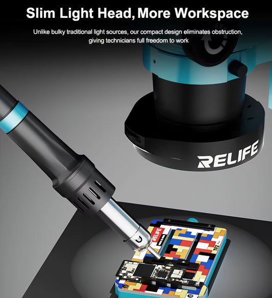 Lampa Relife RL-033E pentru Microscop, Neagra
