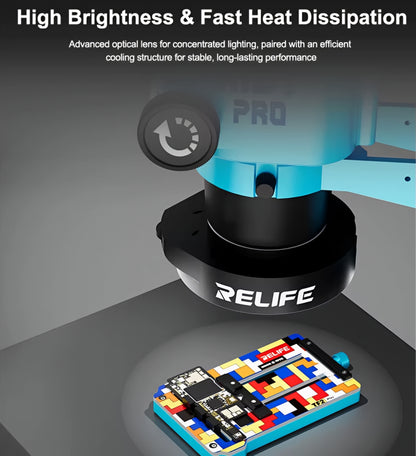 Lampa Relife RL-033E pentru Microscop, Neagra