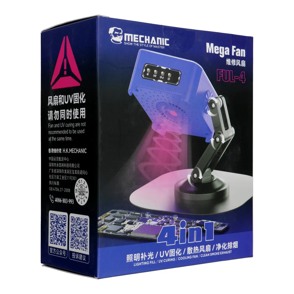 Extractor de Fum Mechanic FUL-4, 4in1