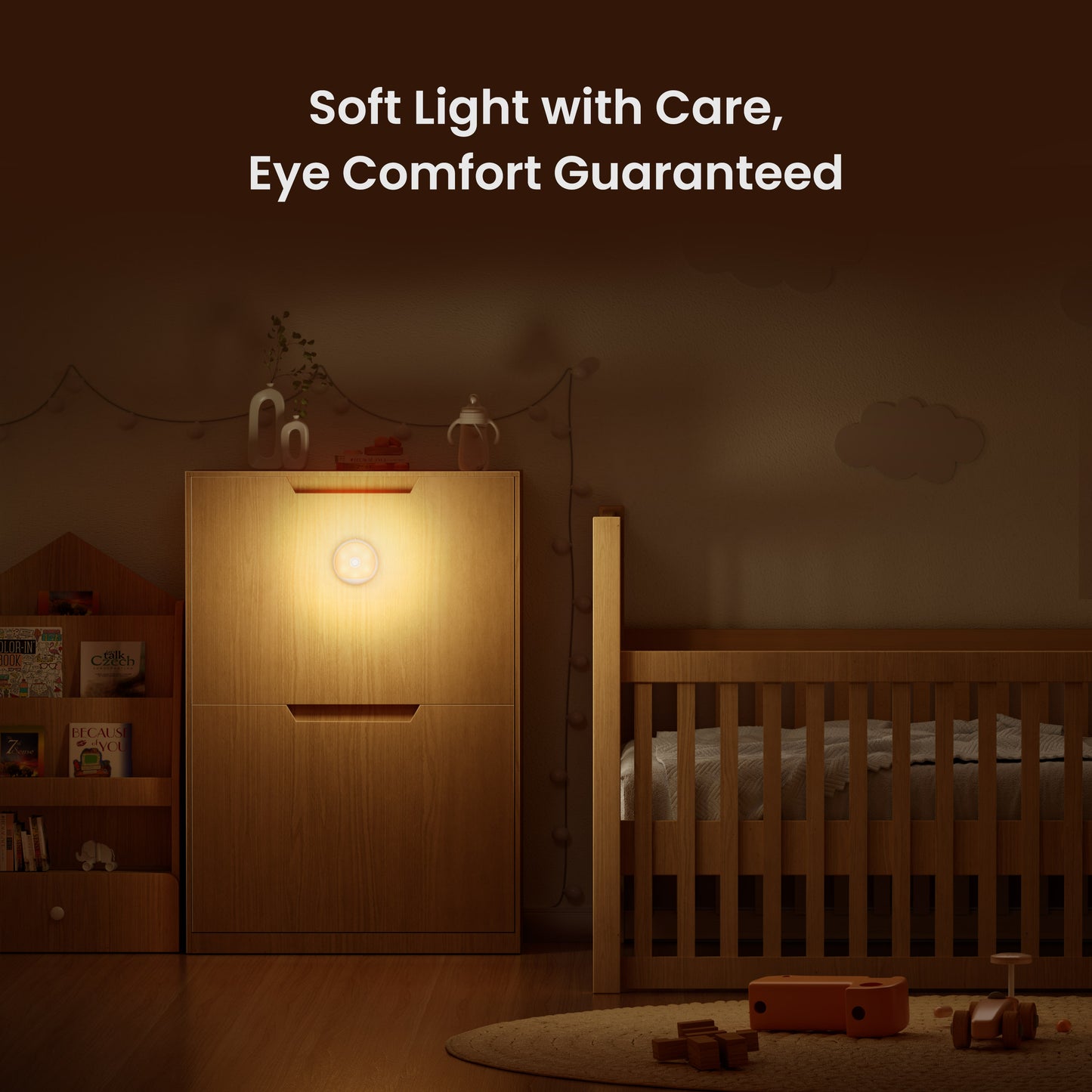 Lampa Led Veghe Yeelight Polaris 2, Senzor, Alba YLYYD-0024