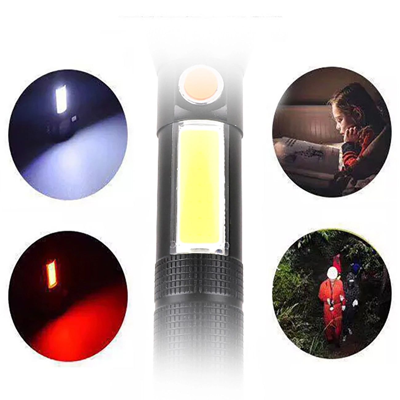 Lanterna LED WZK WLR-31 3in1, 5W, 500lm