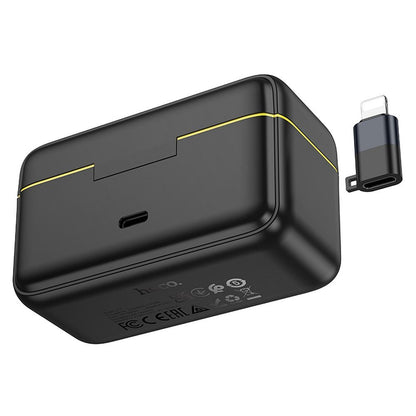 Lavaliera HOCO L17, USB-C / Lightning, Set 2 Bucati, Neagra