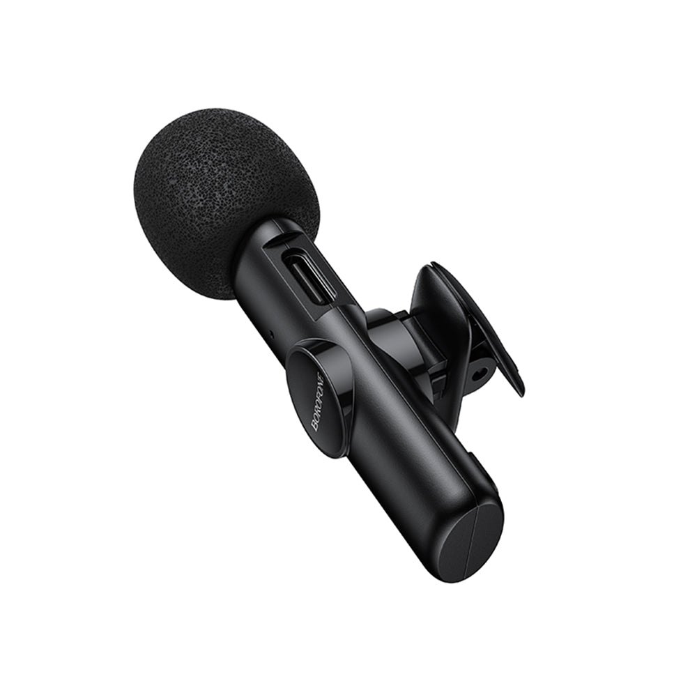 Lavaliera Borofone BFK16 Winner, USB-C, Neagra