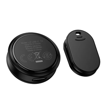 Lavaliera HOCO L21, USB-C, Neagra