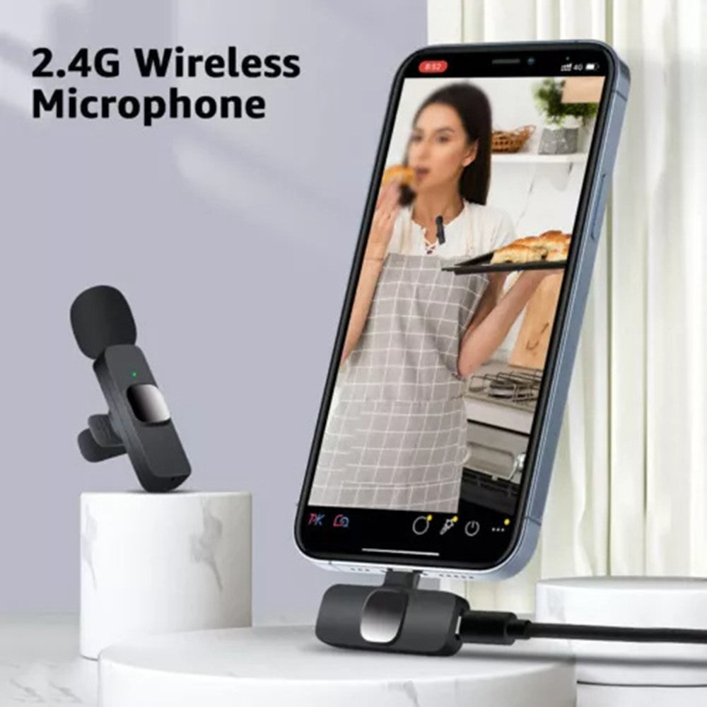Lavaliera OEM K1, USB-C, Set 2 bucati, Neagra