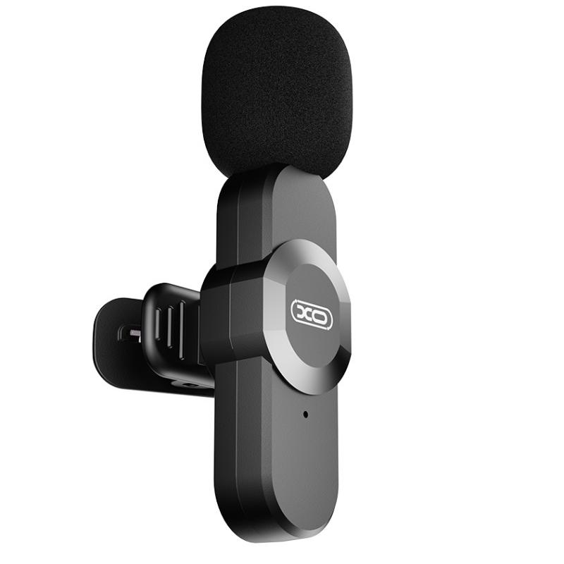 Lavaliera XO Design MC13, USB-C / Lightning, Neagra