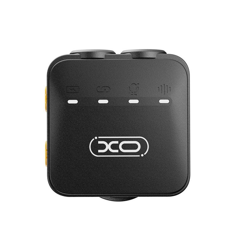 Lavaliera XO Design MC15 Dual, USB-C / Lightning, Set 2 bucati, Neagra