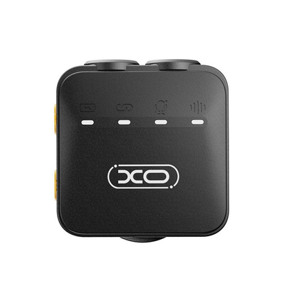 Lavaliera XO Design MC15 Dual, USB-C / Lightning, Set 2 bucati, Neagra