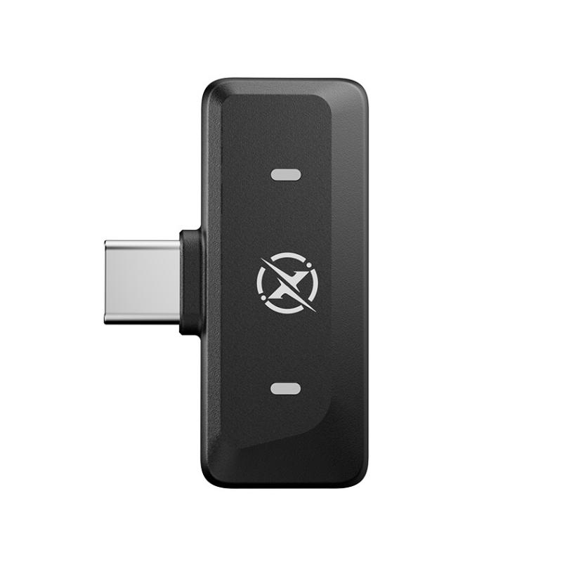 Lavaliera XO Design MC15 Dual, USB-C / Lightning, Set 2 bucati, Neagra