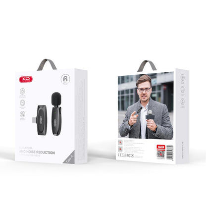 Lavaliera XO Design MKF08A, USB-C, Neagra