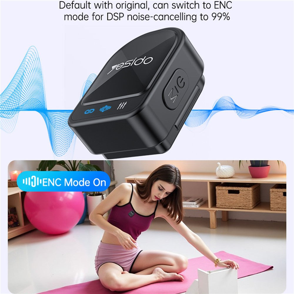 Lavaliera Yesido KR19, USB-C / Lightning, Set 2 bucati, Neagra