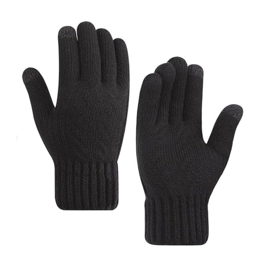 Manusi De Iarna Tactile Dama Techsuit ST0015, Marime 17cm, Negre