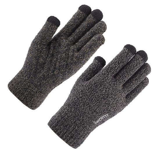 Manusi De Iarna Tactile Iwarm ST0005, Marime 21cm, Gri