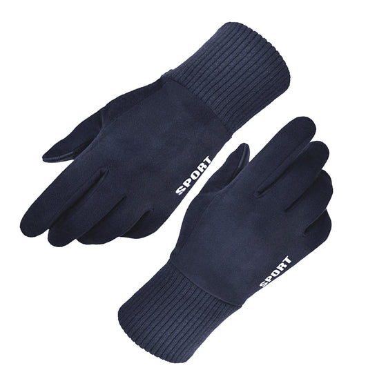 Manusi De Iarna Tactile Unisex Techsuit ST0009, Marime Universala, Albastre