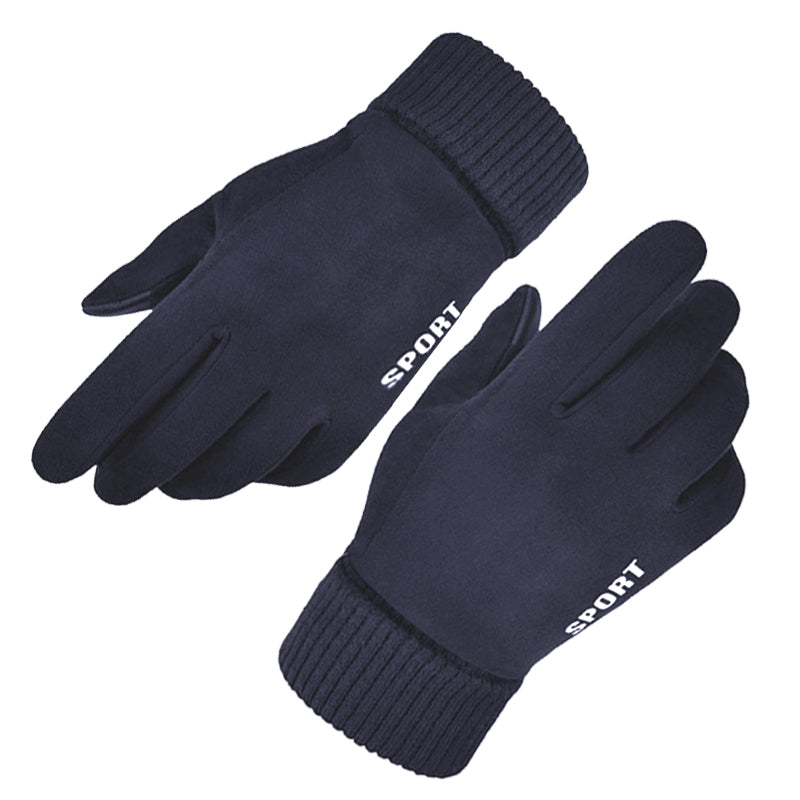 Manusi De Iarna Tactile Unisex Techsuit ST0009, Marime Universala, Albastre
